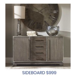 sideboard table $999