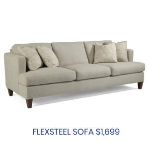 flexsteel sofa $1,699